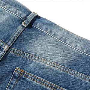 Wholesale High Quality Men's New Style Street Wear High Waist Denim Shorts Slim Fit with Front Pocket Breathable Design <b>Sale</b> - Product Image 6