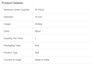 Forets hélicoïdaux haute performance C T conçus pour les tâches de forage de précision en métal, bois et plastique - Product Image 2