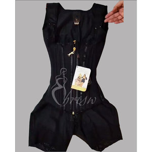 Đôi Nén Mở Bust Hook & Kiểm Soát Mắt Mông Nâng Shapewear Nén Cao Tráng Shaper Colombia Fajas - Product Image 5