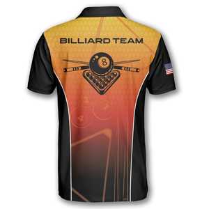 Diseño personalizado Sublimación Bolos Jersey Equipo Uniforme Camisas Durable Transpirable Poliéster Ropa deportiva Ropa profesional - Product Image 5