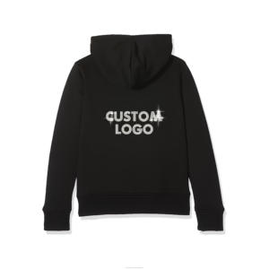 เสื้อฮู้ดโอเวอร์ไซส์ผู้ชายผ้า100% ีเอสเตอร์ถักมีฮู้ดคอเสื้อทรงหลวมสำหรับฤดูใบไม้ร่วง - Product Image 3