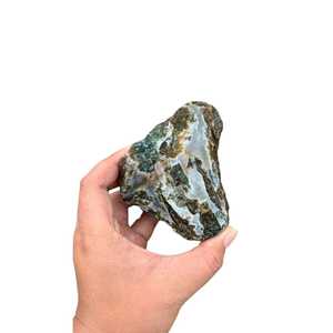 Vente en gros d'agate verte naturelle brute pour la fabrication de bijoux, la sculpture lapidaire et la collection de cristaux - Product Image 6