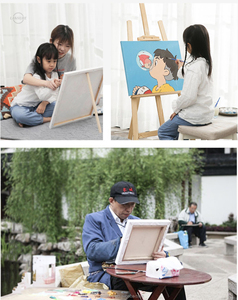 LS Simple Kids Painting Numbers 20x20 Encadré Musulman Eid Wall Art <span class=keywords><strong>Débutant</strong></span> Paysage Nature Morte <span class=keywords><strong>Peinture</strong></span> Numéros Décoration pour Enfants - Product Image 6