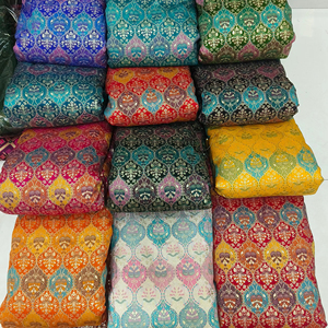 Banarasi silk fabric make to fancy dress <b>material</b> - Product Image 2