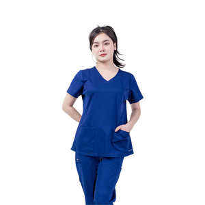 ชุดยูนิฟอร์มโรงพยาบาลสำหรับผู้หญิงชุดเครื่องแบบขัดตัวสไตล์ใหม่ผ้ายืด - Product Image 1