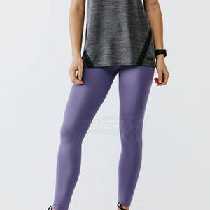 Women's Casual Breathable Yoga <b>Leggings</b> with Elastic Waist Spandex/Cotton Material Made in Pakistan for Gym Use - Product Image 3