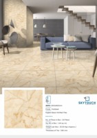Carreaux de sol intérieurs modernes en céramique indienne antidérapants 600x600 600x1200 pour projets de construction au meilleur prix