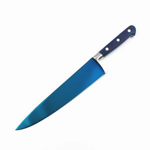 Cuchillo de Cocina de Acero Inoxidable con Revestimiento de Titanio Azul - Product Image 2