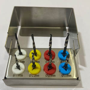 Kit de punzón de tejido de implante Dental de acero inoxidable alemán de alta calidad, 8 Uds., con soporte de fresa, instrumentos quirúrgicos, venta al por mayor - Product Image 2