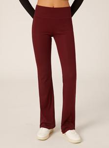 Pantalones de chándal acampanados de primera calidad para mujer, pantalones de yoga informales, proveedores OEM ODM MOQ con corte elegante duradero - Product Image 2