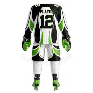Conjunto de Jersey de Hockey sobre hielo personalizado de alta calidad más Popular último diseño uniforme superior para adultos cómodo precio razonable - Product Image 3