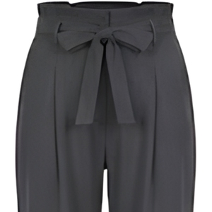 Pantalones de Trabajo Casuales para Mujer, Cierre con Cordón, Transpirables, de Secado Rápido, Lisos, de Lona, 100% Algodón, Cintura Media - Product Image 2