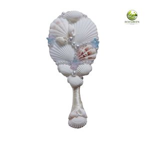 Luxury Natural Seashell <b>Vanity</b> <b>Mirror</b> Handmade Pearl Decorative <b>Mirror</b> Coastal Home Decor Wedding Favor Wholesale Supplier - Product Image 5