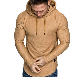 Mens Fashion Athletic <b>Hoodies</b> Sport Solid Color Fleece Pullover <b>Hoody</b> - Product Image 6