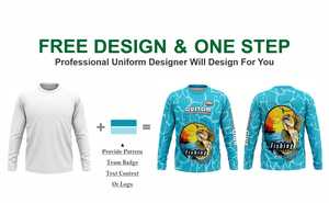 Camisetas de Pesca para Hombre, Personalizadas con Impresión DTF, de Poliéster de Secado Rápido, Impresión por Sublimación Digital, Transpirables y de Alta Calidad - Product Image 2
