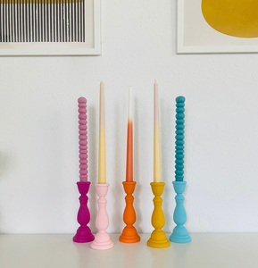 Portavelas de metal de moda, perfecto para casas contemporáneas, restaurantes elegantes, hoteles, interiores de banquetes y espacios familiares - Product Image 2