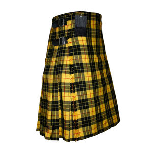 Kilt de Lana Tartán Royal Stewart para Hombre de Alta Calidad Majid Impex en Hermoso Estilo Fagot - Product Image 6