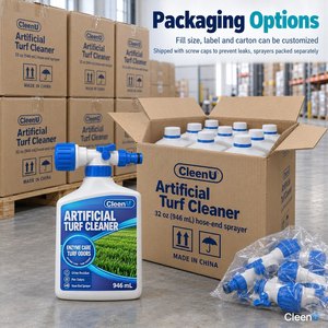 Detergente per Erba Sintetica 32 oz con Enzimi per Tubo dell'Acqua, Deodorante per Urina di Animali Domestici per Aree per Cani, Tappetini per Balconi, OEM, Ingrosso - Product Image 5