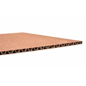 Feuilles de carton ondulé kraft 80x60 cm, matériau écologique et durable pour les travaux manuels en papier - Product Image 4