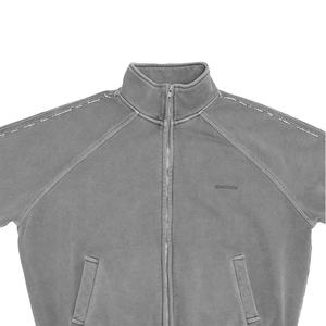 Survêtement personnalisé pour femmes grande taille, coupe ajustée, polyester/coton, fermeture éclair, vêtements de sport décontractés écologiques, pantalon de jogging, sweat-shirts à capuche - Product Image 6