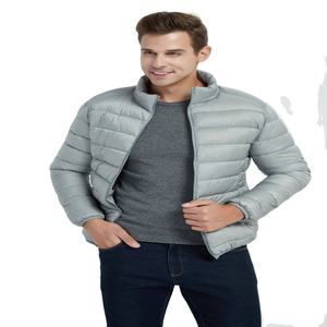 Vestes en duvet pour hommes de haute qualité, personnalisées, pour l'extérieur, épaisses, chaudes, coupe-vent, doudoune décontractée, surdimensionnée, veste en duvet pour hommes - Product Image 2