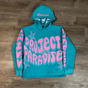 Doublure en Satin Personnalisé Coton Unisexe Hommes Logo Personnalisé Brodé Décontracté Ourlet Brut Bords Dernière Soie Intérieur Capuche Satin Doublé Hoodies - Product Image 6