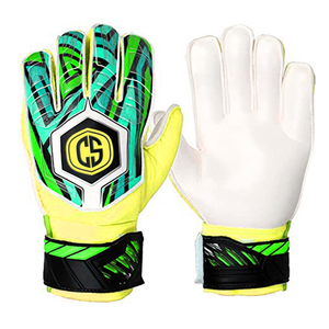Gants de gardien de but professionnels en néon lime respirants et réglables pour l'extérieur, paume en latex allemand de 4 mm, haute adhérence, football personnalisé - Product Image 1
