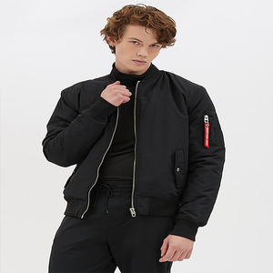 แจ็กเก็ตผ้าแคนวาสสำหรับผู้ชายเสื้อแจ็กเก็ตผ้าแคนวาสบอมเบอร์ลำลองดีไซน์ใหม่ - Product Image 3