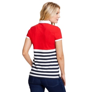 เสื้อโปโลขี่ม้าผู้หญิงผ้าโพลีเอสเตอร์พร้อมซิปด้านบน โลโก้แบบกำหนดเอง สีและชั้นในแบบกำหนดเอง ขนาดตามสั่ง - รุ่นปี 2025 - Product Image 2