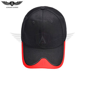 Gorras de Béisbol Deportivas de Moda Urbana para Adultos, Color Negro y Rojo, Buena Venta, Hechas en Pakistán, Precio al por Mayor - Product Image 2