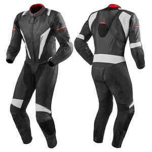 Unisex High Quality <b>Full</b> Cowhide Leather Racing Motorbike <b>Suit</b> Customizable Breathable Two-Piece Motorcycle Auto Racing Wear - Product Image 3