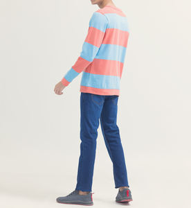 Vente en gros de sweat-shirt ras du cou personnalisé unisexe en coton épais 350 Gsm sweat-shirt surdimensionné col rond blanc hommes sweat - Product Image 3