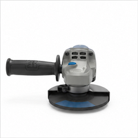 Meuleuse d'angle sans balais OEM AC 1700W avec contrôleur 6 vitesses, 5 pouces, avec capteur de poussière, outil nu