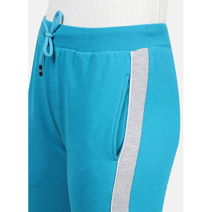Chándal Largo Informal de Punto de Alta Calidad en Verde Azulado y Gris Jaspeado para Mujer, Venta al por Mayor, Logotipo Personalizado, OEM, Chándal Liso - Product Image 5
