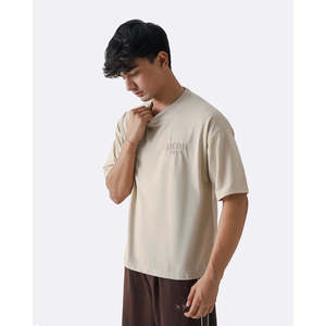 เสื้อยืดผู้ชาย 100% ผ้าฝ้าย ขนาดมาตรฐาน ตะเข็บเสริมความแข็งแรง - ผู้ผลิตขายส่ง - Product Image 6