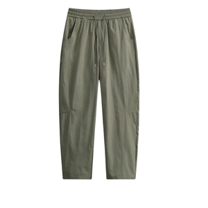 Pantalones Deportivos Sólidos para Hombre con Bolsillos con Cremallera, Cordón Ajustable para Actividades al Aire Libre, Regalo, Secado Rápido, Impermeables, Spandex/Poliéster - Product Image 3