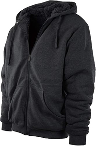 Sudadera con Capucha Corta Extra Grande de Alta Calidad para Hombre, Forro Polar, Corte Cuadrado, Bordada, Ropa Casual, Sudaderas al por Mayor - Product Image 2