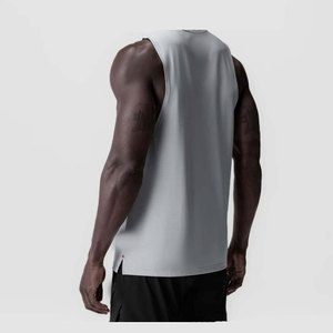 Camiseta sin mangas de calidad superior para hombre, ropa de entrenamiento sin mangas, ropa de calle, chaleco de gimnasio, compresión transpirable de secado rápido para correr - Product Image 2