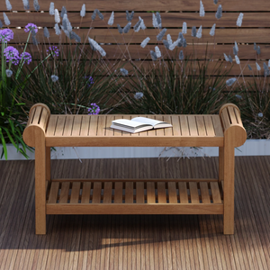 Mesa de Centro, Tamaño 130x50x45, Hecha de Madera de Teca, Diseño Moderno y Elegante, Se Vende a un Precio Accesible - Product Image 2