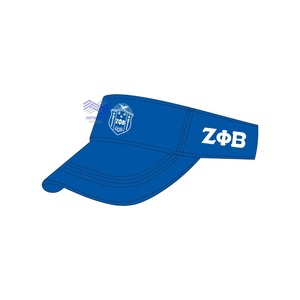 Visera Zeta Phi Beta - Gorra Deportiva Casual Ajustable para Viajes al Aire Libre, 100% Algodón Unisex con Bordado 3D - Product Image 2