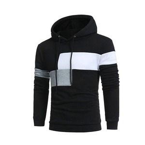 100% coton couleur nouvelle mode en gros surdimensionné meilleure bonne qualité faites votre propre logo pour les sweats à capuche pour hommes fermeture éclair complète, rue - Product Image 4