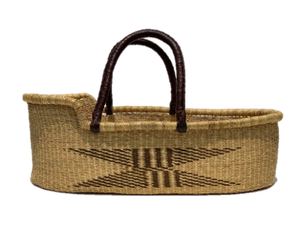 Cesta de mimbre de bambú para algas marinas, cesta tejida para cambio de bebé, Moisés para uso en interiores, hecha en Vietnam, novedad - Product Image 6