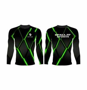 Camisetas de Compresión de Manga Larga para Hombre, de Alta Calidad, para BJJ, MMA, Entrenamiento, Gimnasio - Product Image 1