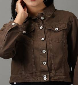 Chaqueta de moda transpirable para primavera y otoño, prendas de vestir exteriores diarias, chaquetas recortadas con botones a presión, la mejor chaqueta informal 2025 - Product Image 4