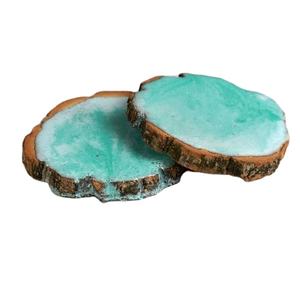 How to Make Wooden <b>Coasters</b> Decorated With Resin for Bar Kitchen Home Printed Wood <b>Drink</b> <b>Coasters</b> Placemats - Product Image 1