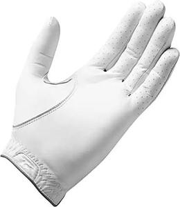 ถุงมือกอล์ฟสีดำสำหรับผู้ชายถุงมือฝึกหนัง Cabretta แบบสั่งทำคุณภาพสูง - Product Image 3