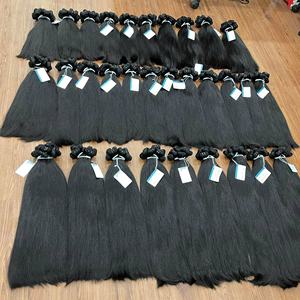 Paquets de cheveux humains non traités prêts à être expédiés, vente en gros d'extensions de cheveux vietnamiens crus, cheveux à double trame - Product Image 4