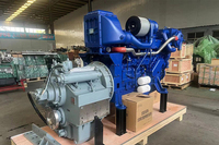Moteur diesel marin Weichai WP13 pour bateau, moteur in-bord avec boîte de vitesses et transmission 400hp 430hp 450hp 500hp 550hp