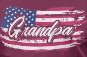 T-shirt unisexe avec drapeau des États-Unis Design subtil à manches courtes en coton et polyester tricoté en gros en vrac pour le jour de l'indépendance patriotique pour hommes - Product Image 2