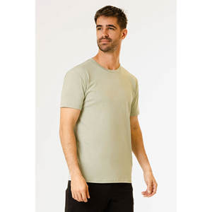 Plain Casual Basic Short Sleeve Muscle Fitted T-<b>Shirt</b> High Quality 100% Organic Cotton Wholesale Factory Price <b>Men</b> Tees T <b>Shirts</b> - Product Image 5